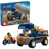 Lego city 60491 motorcykel transporter