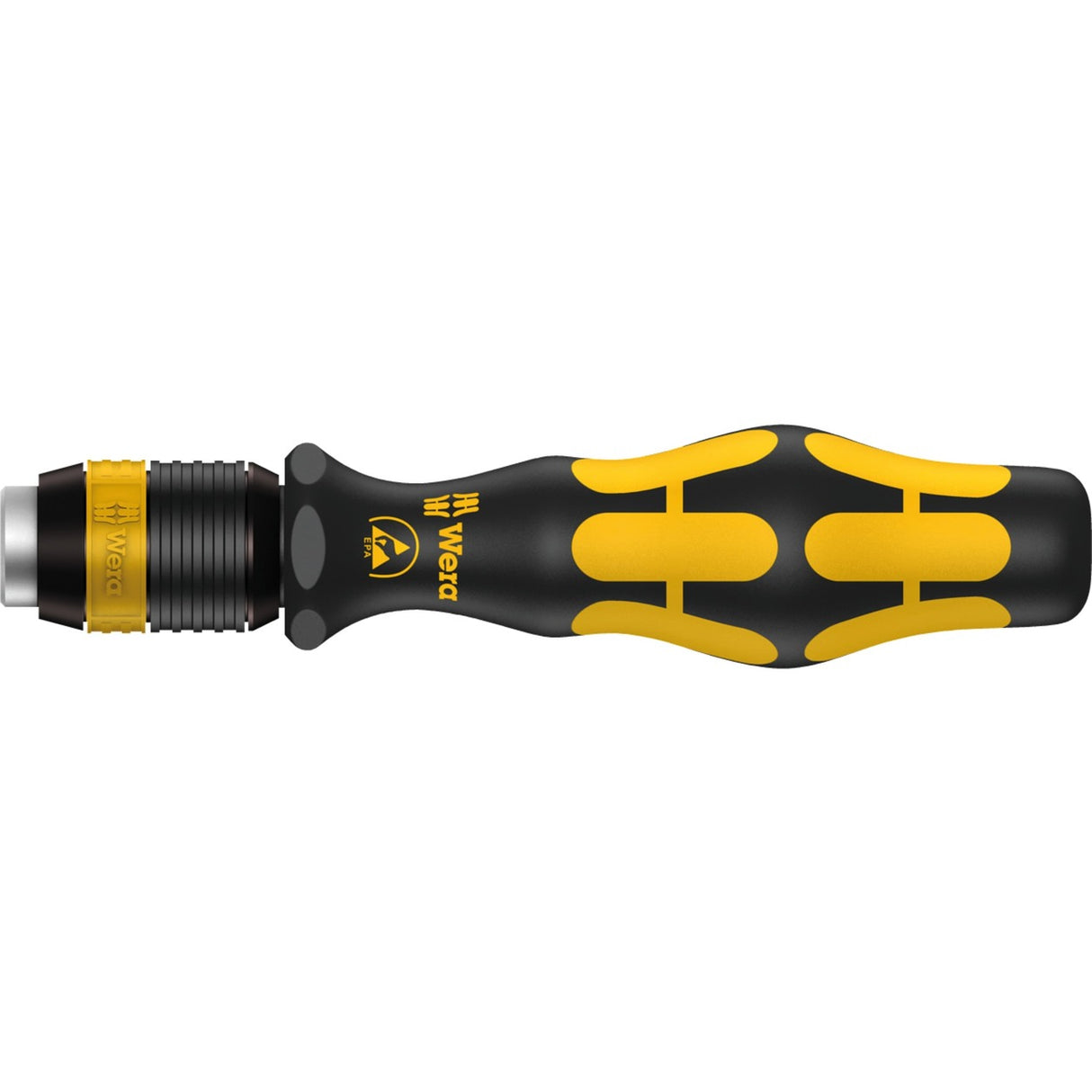 Wera bit håndholder 813 r skruetrækker (sort gul, ESD, ikke-magnetisk, 90 mm)