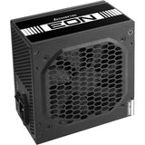 Chieftec eon zpu-500s, 500 watt strømforsyning (sort, 1x pcie)