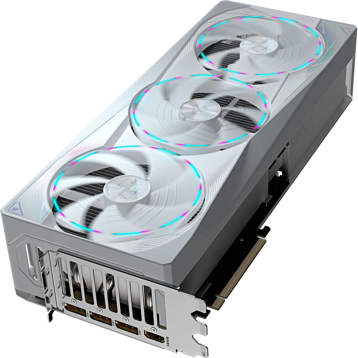 Gigabyte Aorus GeForce RTX 5080 Master Ice 16G grafikkort (3x Display Port, 1x HDMI)