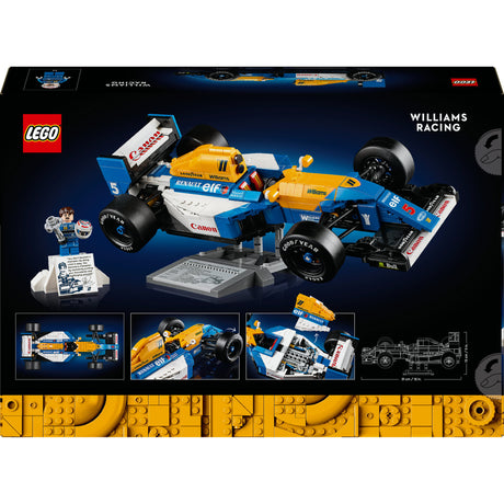 Lego ikoner williams racing fw14b og nigel mansell formel 1 bil - 10353