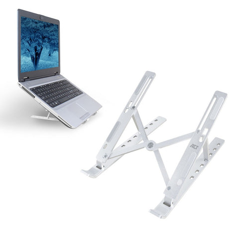 Act connectivity laptop stativ aluminium, foldbar (aluminium, højdejusterbar i 7 positioner)