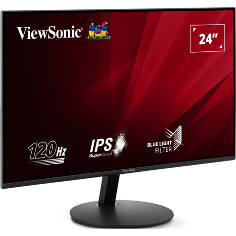 Viewsonic VA24E1-H Full HD 24-skærm (sort, 1x HDMI, 1x VGA, 120 Hz)