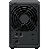 Synology diskstation ds725+ nas (sort, 2x LAN, USB-A 3.2 (5 Gbit s))