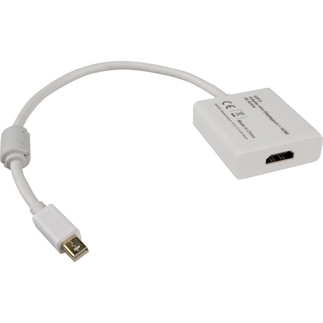 Delock mini displayport > hdmi-adapter (hvid, 0,2 meter, 4k)