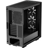 Deepcool ck560 midi tårnhus (sort | 2x USB-A | 1x USB-C | RGB | hærdet glas)