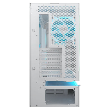 Cougar cfv235 midi tårnhus (hvid | 2x USB-A | 1x USB-C | RGB | hærdet glas)