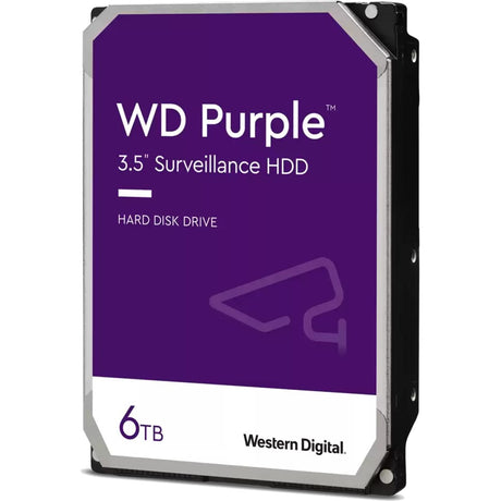 WD lilla 6 TB harddisk (64purz, SATA 600)