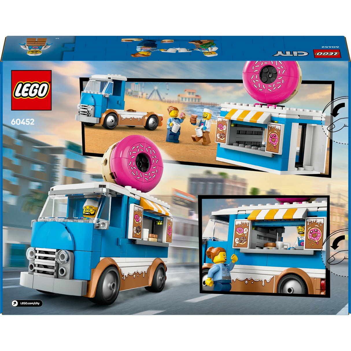 Lego city donut truck - 60452