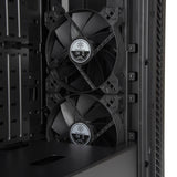 Silverstone seta q1 midi tårnhus (sort | 2x USB-A | 1x USB-C)