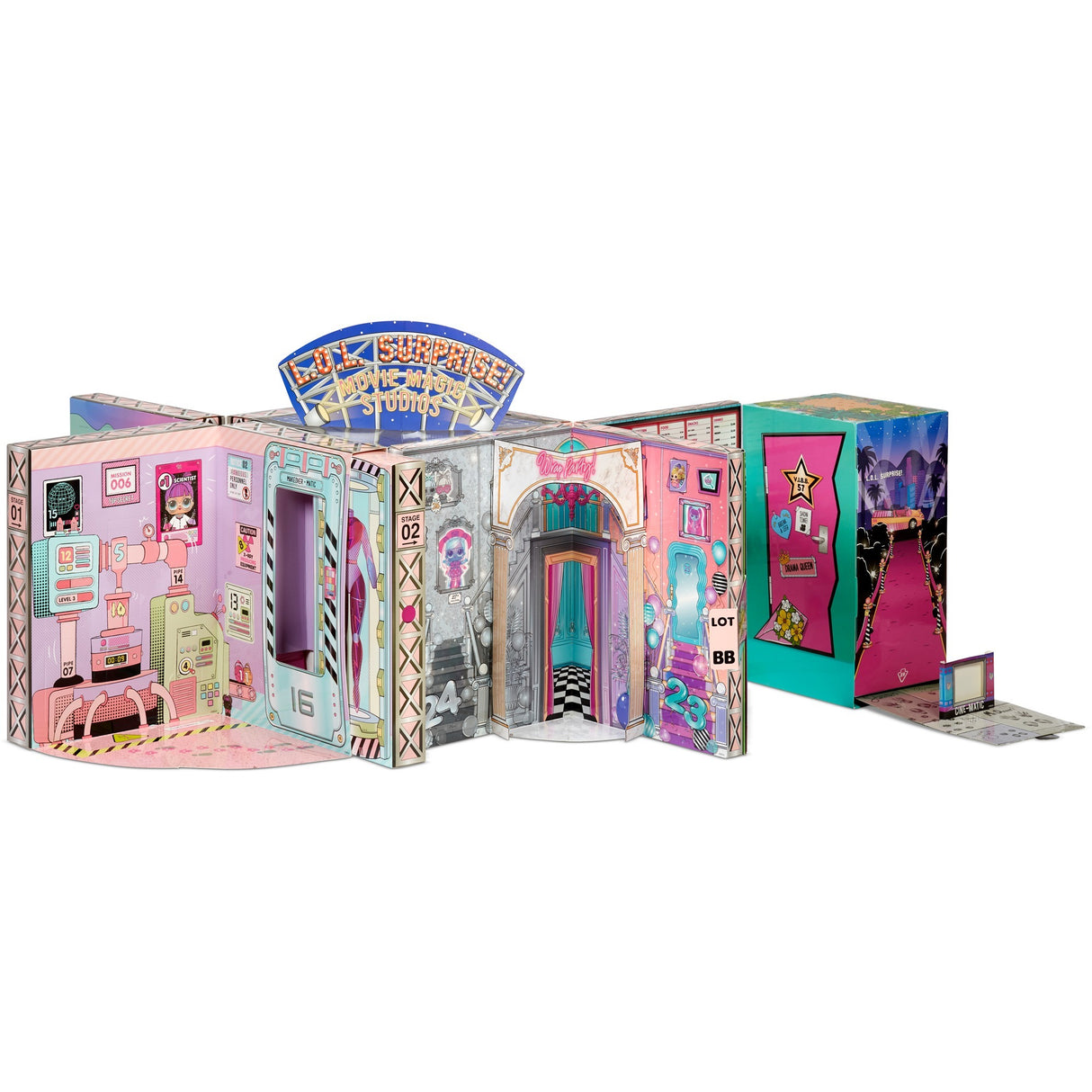 Mga underholdning l.o.l. overraskelse! - o.m.g. film magic studios playset pop