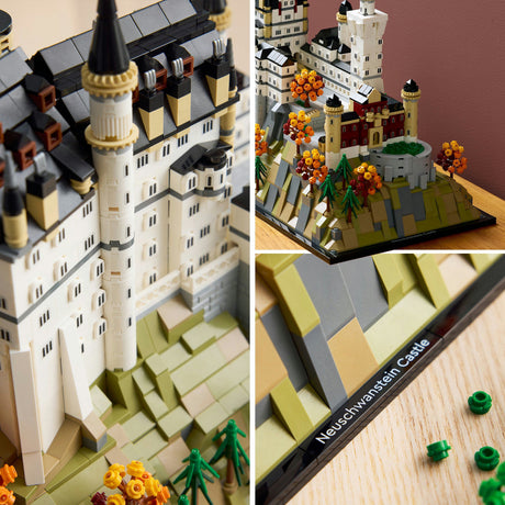 Lego ® arkitektur Neuschwanstein Slot samlingssæt - 21063