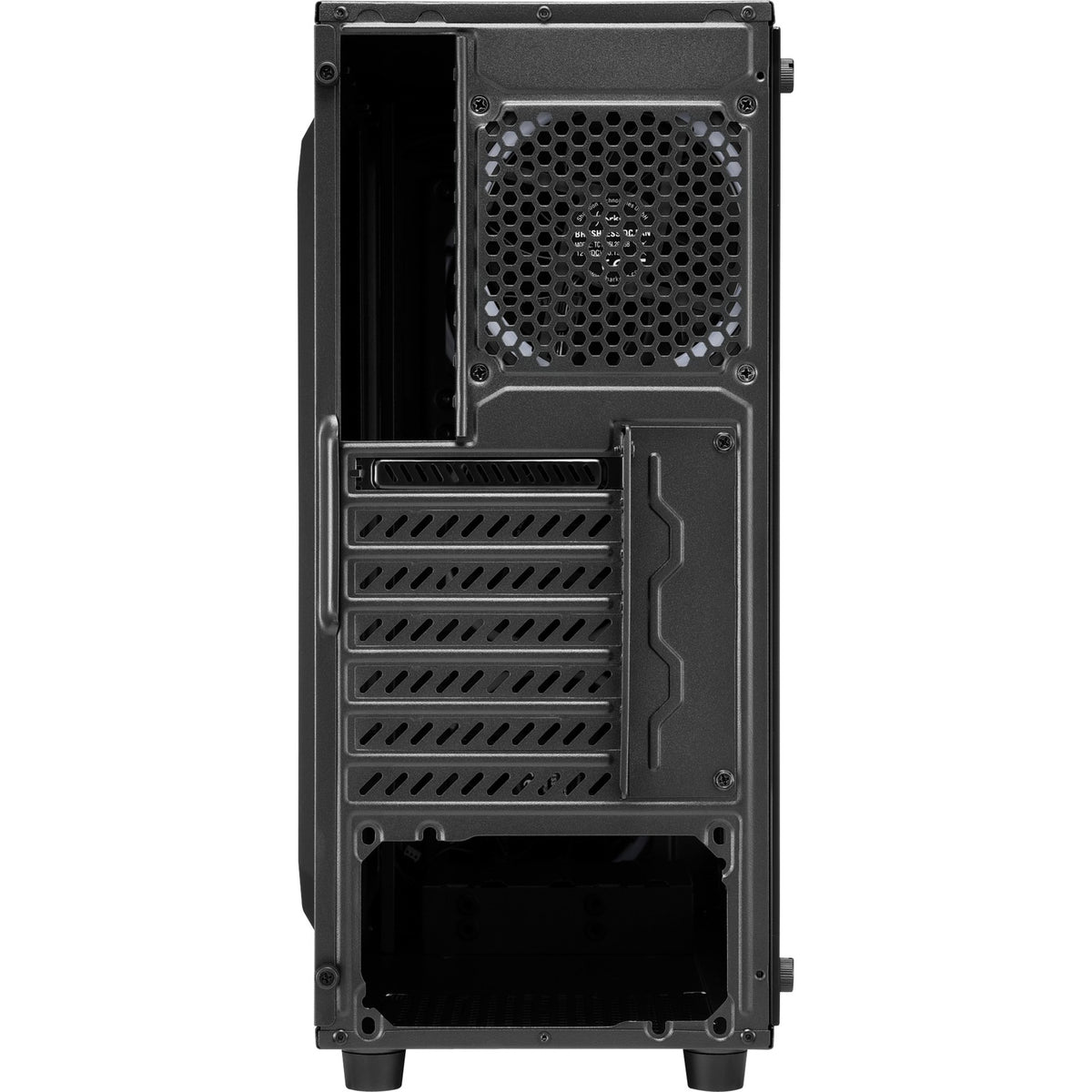 Sharkoon TG4M RGB MIDI Tower-hus (sort | 2x USB-A | RGB | hærdet glas)