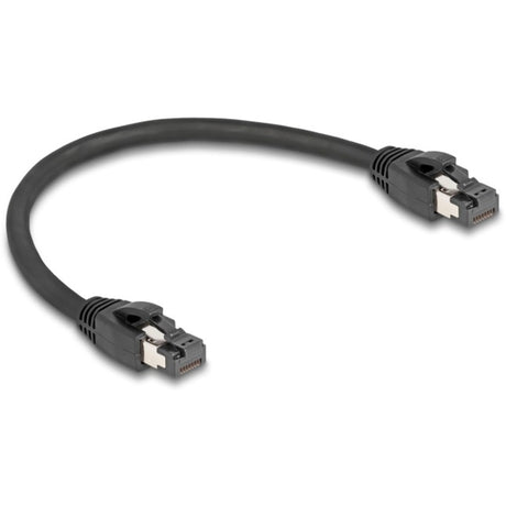 Delock netværkskabel s ftp, rj-45 med kat.8.1 (sort, 0,25 meter)