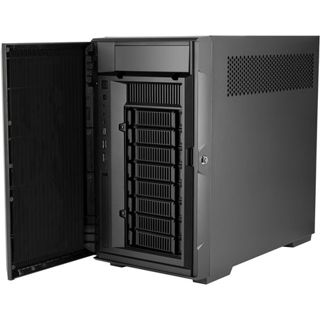 Silverstone CS382 mini tårnhus (sort | 2x USB-A | 1x USB-C)