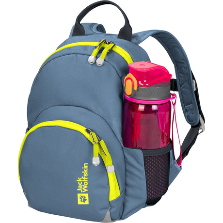Jack wolfskin buttercup rygsæk (blå neon gul, 4,5 liter)