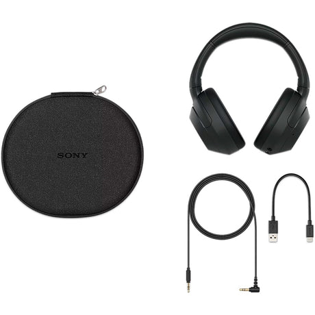 Sony ult bære trådløse hovedtelefoner med støjreducerende over-ear-headset (sort, bluetooth)