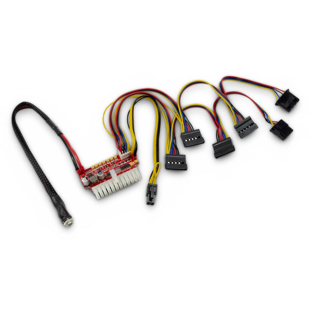 Inter-tech Mini-ITX PSU 200W NAS DC DC Adapter (uden strømforsyningsenhed, understøtter strømforsyninger op til 200W)