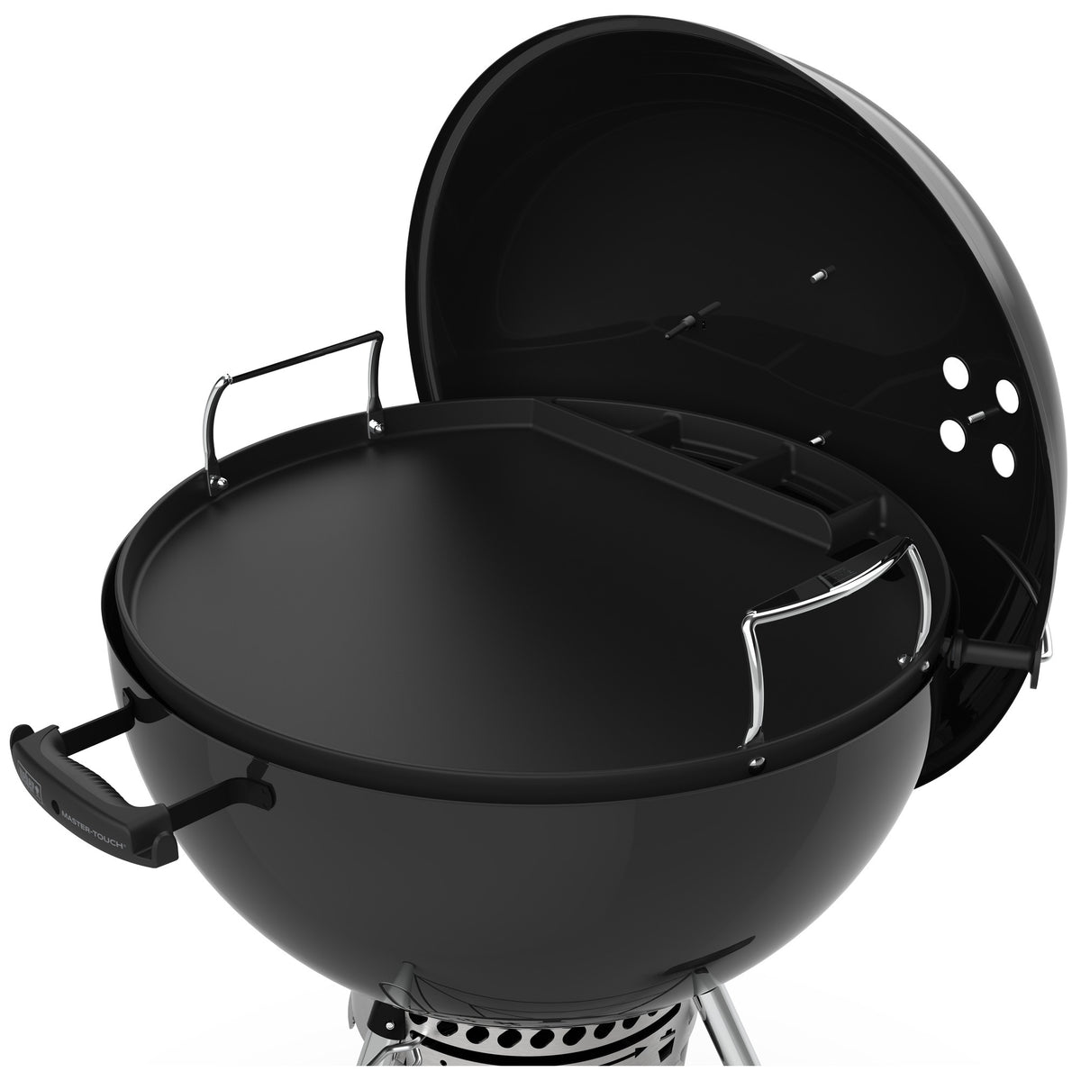 Weber plancha i fuld størrelse - til kulgrill 57 cm grillplade (sort)