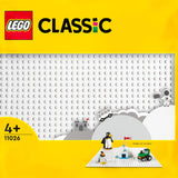 Lego classic 11026 byggeplade hvid