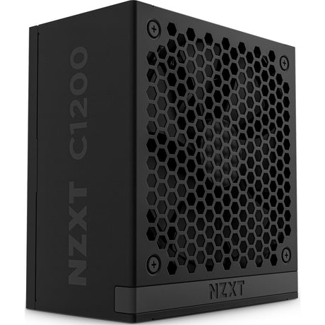 Nzxt c1200 gold atx 3.1 modulær 1200 watt strømforsyning (sort, 1x 12v-2x6, 3x pcie)