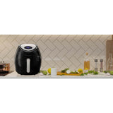 Ariete luftfrituregryde xxl varmluftfrituregryde (sort, 2,5 kg | 5,5 liter)