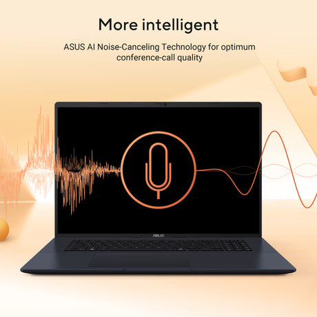 Asus vivobook 18 m1807ga-s8004w 18 laptop (blauw | ryzen ai 7 445 | radeon 840m | 32 gb | 1 tb ssd)