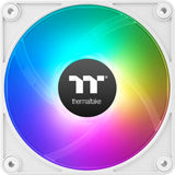 Thermaltake ct120 ex argb sync pc køleventilator sne (3-fan pakke) kuffertventilatorer (hvide, 3 stykker, 120 x 120 x 25 mm, pwm)