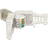 Delock rj45 stik cat.5e utp værktøjsfrit stik (hvidt, 2 stk.)