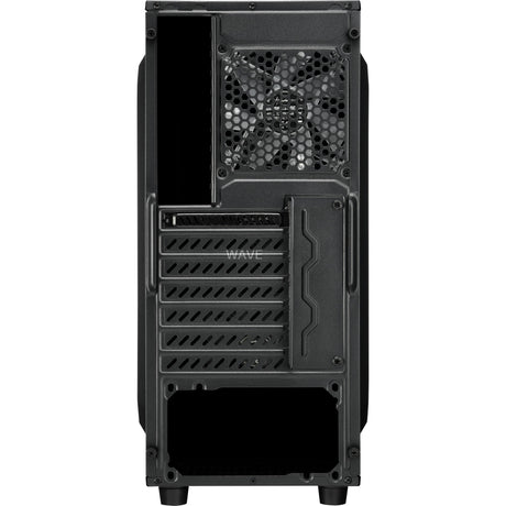 Sharkoon vg7-w rgb midi tårnhus (sort | 2x usb-a | rgb | vindue)
