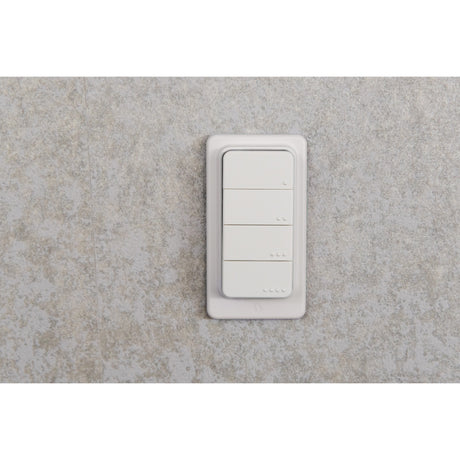Shelly Blu RC Button 4 ZB Fjernbetjening (Hvid, Bluetooth 5 (LE), ZigBee)