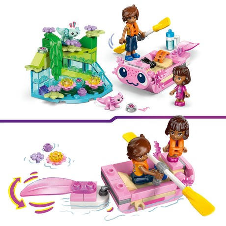 Lego friends axolotl eventyrbådbyggesæt - legetøj - 42681