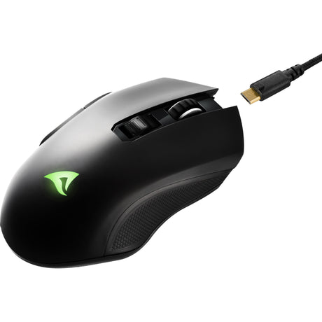 Sharkoon skiller sgm30w gaming mus (sort, 600 - 6000 dpi, rgb, 2,4 ghz usb)