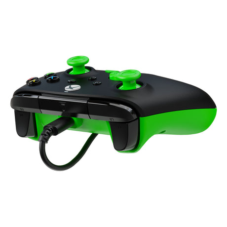 Turtle Beach Rematch Core Wired Controller (Black Green, Xbox Series X|S, Xbox One, PC)
