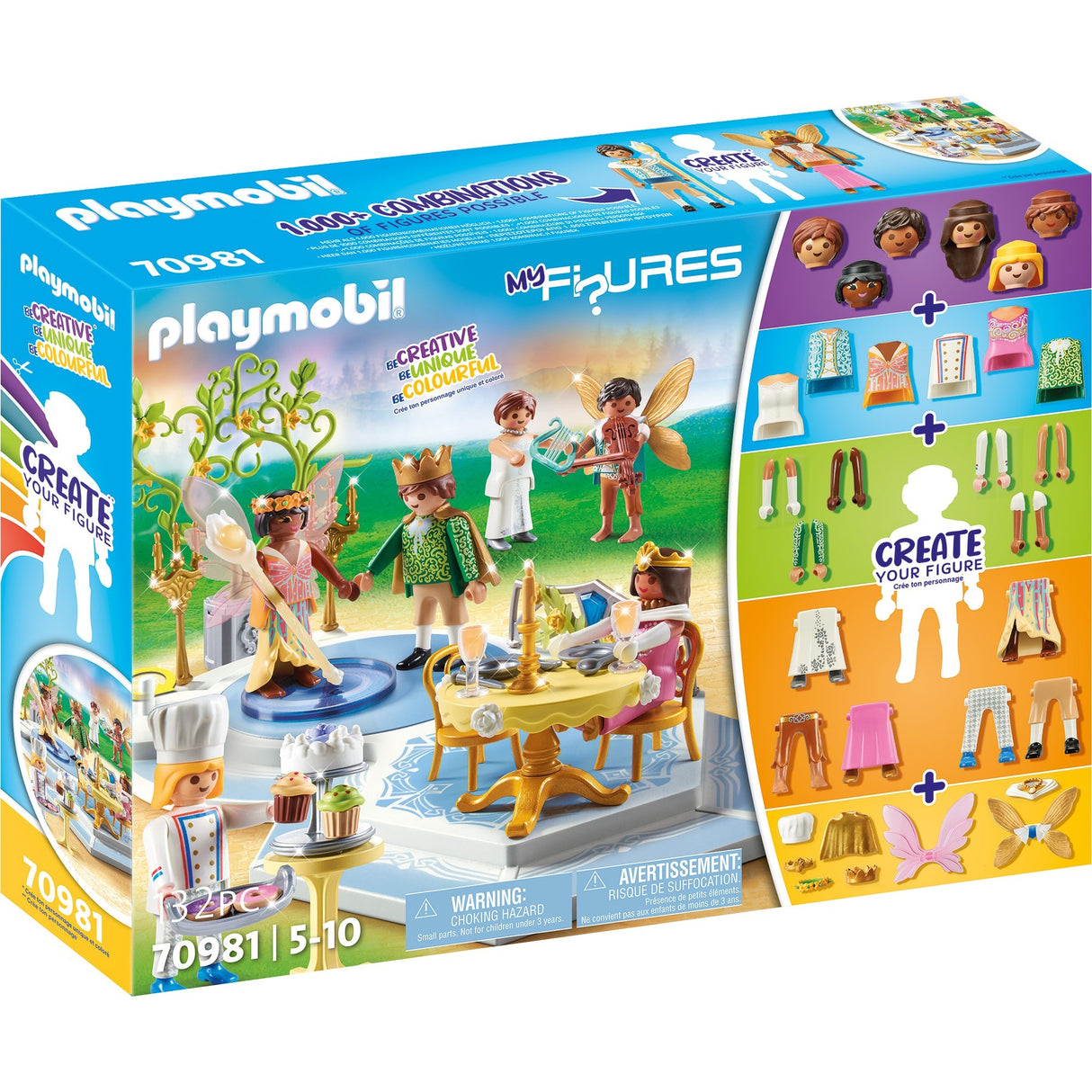 Playmobil figurer - mine figurer: magisk dansekonstruktionslegetøj (70981)