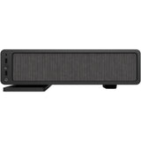 Fractal design ridge sort mini tårnhus (sort | 2x USB-A | 1x USB-C)