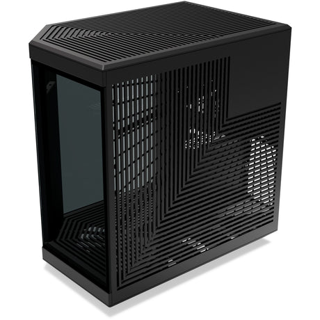 Hyte y70 touch infinite midi tårnhus (sort | 2x USB-A | 1x USB-C | hærdet glas)