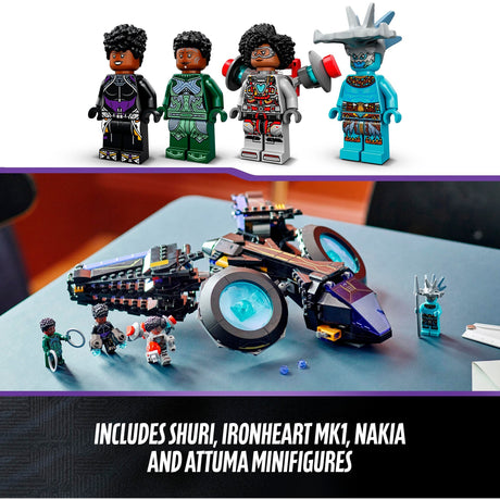 Lego marvel - shuris solsort byggelegetøj (76211)