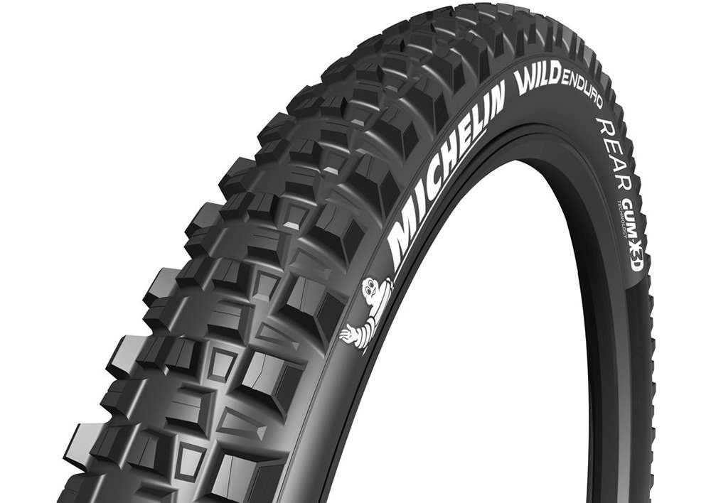 Michelin wild enduro foldedæk bagpå