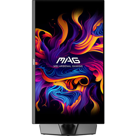 Msi mag 272up qd-oled x24 26.5 4k uhd gaming-skærm (sort, 2x hdmi, skærmport, usb-c, 240 hz)