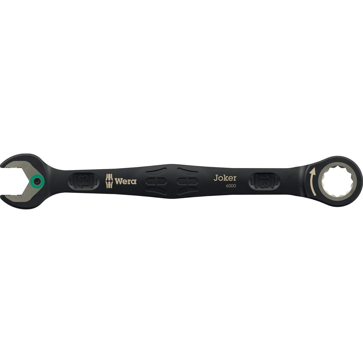 Wera 6000 joker black edition 11 sæt 1 kombination skraldenøglesæt, 11-delt skruenøgle (sort)