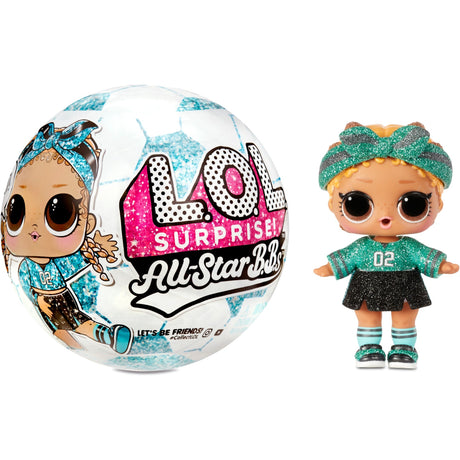 Mga underholdning l.o.l. overraskelse! all star b.b.s serie 3 fodbolddukke (sortimentsprodukt)