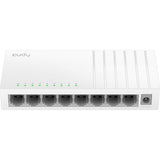 Cudy 8-ports 10 100 mbps uadministreret switch (hvid)