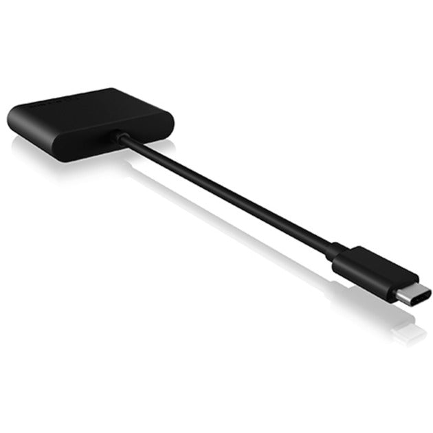 Icy box ib-cr301-c3 kortlæser (sort, usb type-c)