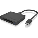 Icy box ib-cr402-c31 kortlæser kortlæser (sort, usb-c 3.2 (10 gbit s))