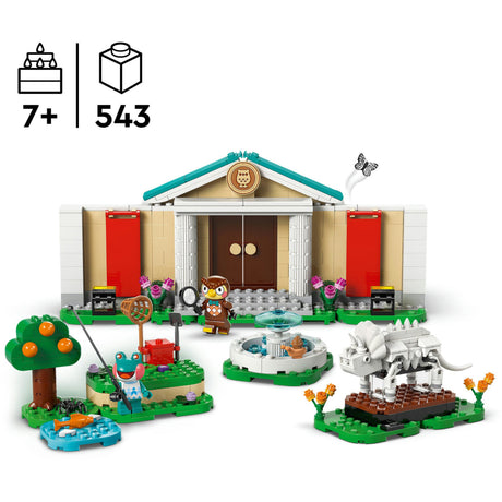 Lego ® animal crossing™ blathers museumssamling - 77056