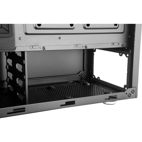 Cooler master mcs-s600-kn5n-s00 silencio s600 uden tg, atx, midi tower, 5x 2,5, 2x 120mm, sort