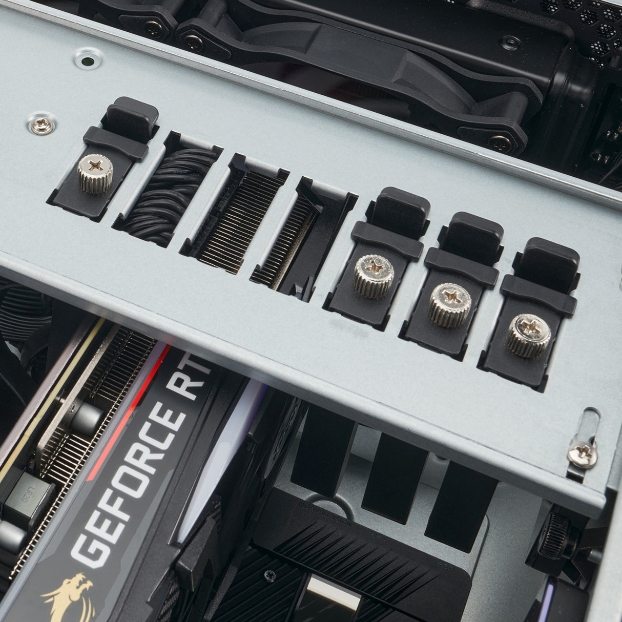 Silverstone rm44 rackhus (sort | 4u | usb type-c | 2x 80 mm kasseventilator inkluderet)