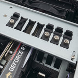 Silverstone rm44 rackhus (sort | 4u | usb type-c | 2x 80 mm kasseventilator inkluderet)