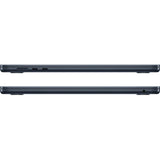 Apple MacBook Air 2024 15 (mryu3n a) renoveret bærbar computer (natblå | m3 8 core | 10-core GPU | 8 GB | 256 GB SSD)